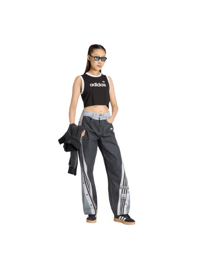 adidas Originals VINTAGE ADIBREAK PRINTED DEAD JEANS - Image 5